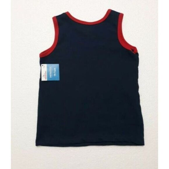 Way To Celebrate Americana Patriotic Boys Tank Top Sz 3T Red White & Blue 4th of - Picture 2 of 4